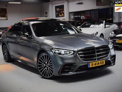 Grijs Occasion 2023 Mercedes S580 AMG line Sedan | € 104.800 (Eerlijke prijs)