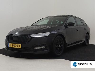 Zwart Occasion 2021 Skoda Octavia Business Line Stationwagen | € 22.895 (Duur)