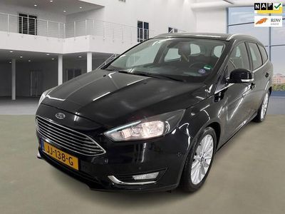 Occasion Ford Focus Titanium 125 PK (91 kW) 2016 Zwart Stationwagen
