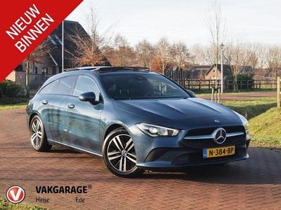 Blauw Occasion 2021 Mercedes CLA200 Shooting Brake Business Stationwagen | € 22.795 (Super prijs)