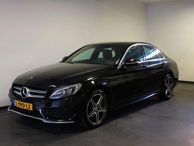 Zwart (metallic) Occasion 2015 Mercedes C300 Style Sedan | € 23.450