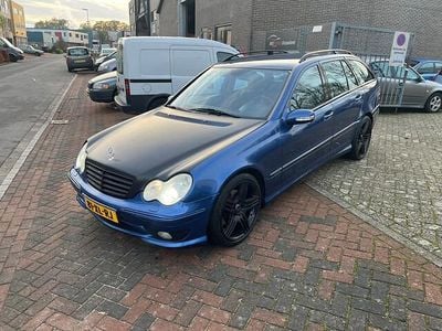 Blauw (metallic) Gebruikt 2002 Mercedes C320 Avantgarde Stationwagen | € 2.750 (Duur)