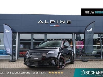 Nieuw Alpine A290 160 kW (218 PK) 2026 Zwart Hatchback