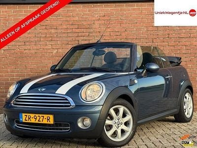Occasion Mini Cooper Cabriolet 120 PK (88 kW) 2009 Blauw Cabriolet