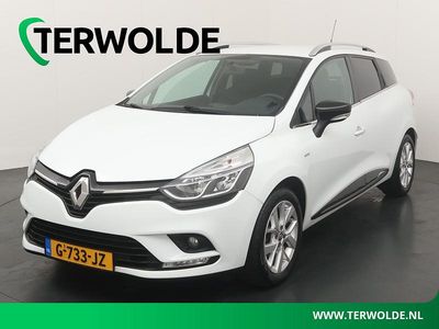 Blanc glacier 369 Gebruikt 2019 Renault Clio GrandTour LIMITED Stationwagen | € 9.945 (Iets duurder)