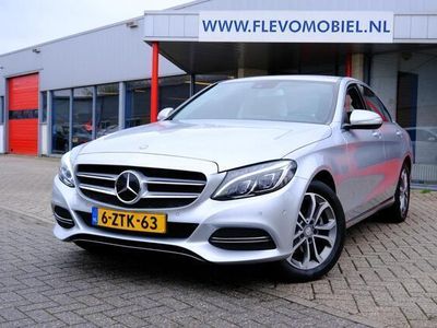 tweedehands Mercedes C180 Ambition Aut. LED|Navi|Clima|Leder|LMV