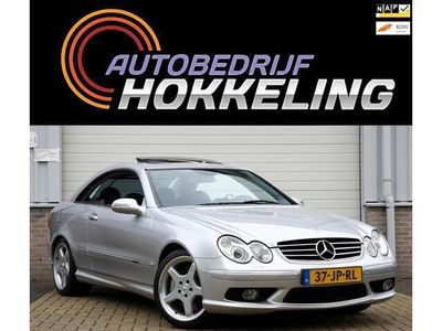 tweedehands Mercedes 500 CLK-KLASSE CoupéV8 Avantgarde AMG; 306pk+Xenon+Navigatie=ORIGINEEL NL !!