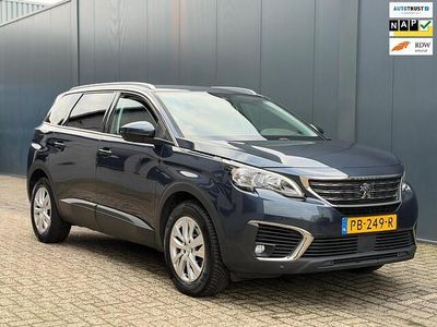 Blauw Occasion 2017 Peugeot 5008 SUV | € 13.950 (Iets duurder)