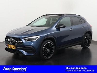 Denim blue metallic finish (667u) Occasion 2022 Mercedes GLA250 AMG SUV | € 40.895 (Eerlijke prijs)