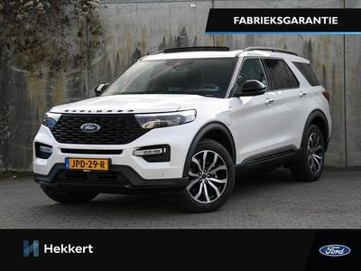 Wit Occasion 2025 Ford Explorer ST-Line SUV | € 67.495 (Eerlijke prijs)