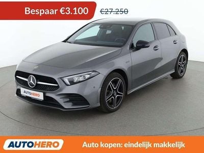 Grijs Occasion 2020 Mercedes A250 AMG line Hatchback | € 24.349 (Super prijs)