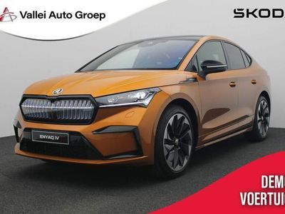 tweedehands Skoda Enyaq iV Coupé Sportline Elektromotor 150 kW / 204 pk SUV 1