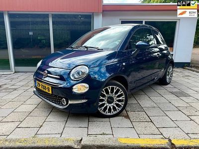 Blauw Gebruikt 2018 Fiat 500C Lounge Cabriolet | € 11.450 (Eerlijke prijs)