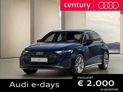 Nieuw Audi A3 Sportback e-tron 2025 Blauw (metallic) Hatchback