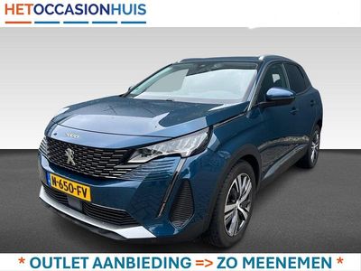 Blauw Occasion 2021 Peugeot 3008 Premium SUV | € 19.995 (Eerlijke prijs)