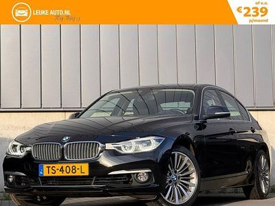 Zwart Gebruikt 2018 BMW 318 Luxury Line Sedan | € 16.930 (Goede deal)