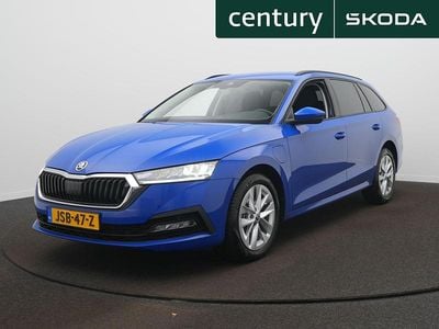 Occasion Skoda Octavia Business Line 204 PK (150 kW) 2023 Blauw Stationwagen