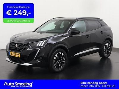 Zwart Occasion 2020 Peugeot 2008 GT-line SUV | € 19.895 (Eerlijke prijs)