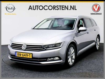 tweedehands VW Passat Variant 2.0TDI Adap.Cruise Camera Dab Navi AppConnect Leer/Alcantara Trekh. Pdc Led Stoelverw. Tel. Usb Ecc 17''LM Comfortline Business