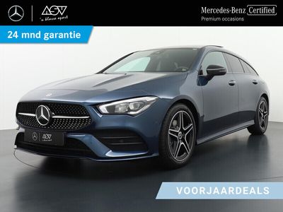 tweedehands Mercedes CLA180 Shooting Brake AMG Line | Panorama - Schuifdak | D