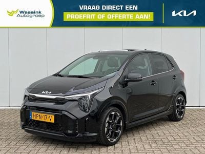 Zwart (metallic) Occasion 2025 Kia Picanto GT-Line Hatchback | € 23.790 (Eerlijke prijs)