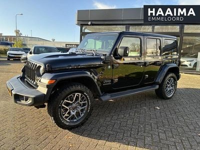 Occasion Jeep Wrangler Unlimited 80th Anniversary 381 PK (280 kW) 2021 Zwart SUV
