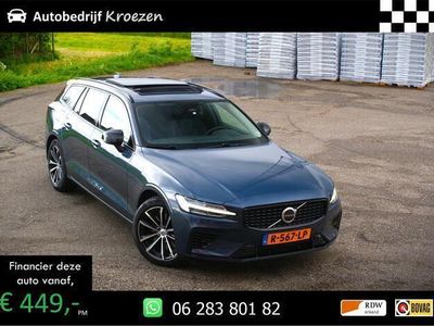 tweedehands Volvo V60 2.0 T6 Recharge AWD Plus Dark | Org NL | Van 1e Eig. | Pano | H&K |