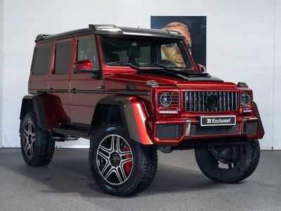 Rood, metallic lak Gebruikt 2017 Mercedes G500 4x4² SUV | € 174.950