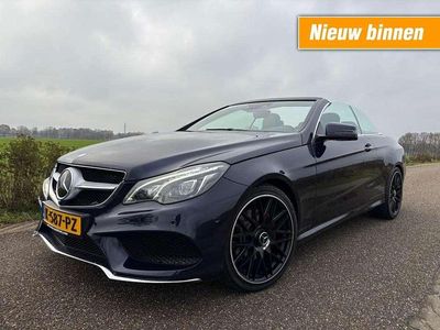 Blauw Occasion 2015 Mercedes 320 Prestige Cabriolet | € 23.750