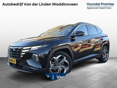 tweedehands Hyundai Tucson 1.6 T-GDI HEV Premium Sky Navi/Pano/360view/Cam/Leer/19"/Safety