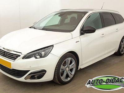 Wit Gebruikt 2017 Peugeot 308 GT-line Stationwagen | € 4.100