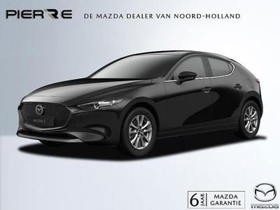 Zwart Nieuw 2026 Mazda 3 Prime-Line Hatchback | € 35.490 (Eerlijke prijs)