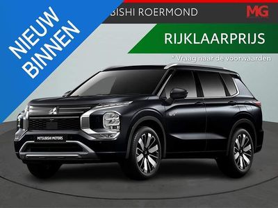Zwart Nieuw 2025 Mitsubishi Outlander P-HEV Instyle SUV | € 55.390 (Eerlijke prijs)