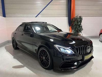Zwart Gebruikt 2015 Mercedes C63S AMG Sedan | € 40.950 (Eerlijke prijs)
