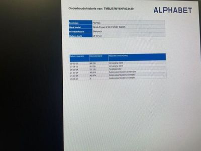 Occasion Skoda Enyaq iV 132 kW (180 PK) 2022 Blauw SUV