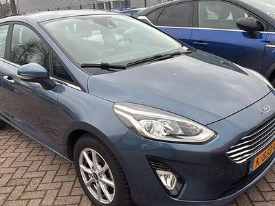 Occasion Ford Fiesta Titanium 95 PK (69 kW) 2021 Blauw (metallic) Hatchback