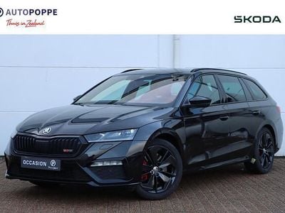 Zwart Occasion 2022 Skoda Octavia RS Stationwagen | € 35.950 (Eerlijke prijs)