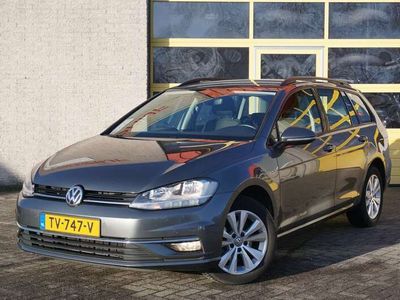 tweedehands VW Golf VII Variant 1.0 TSI Comfortline BJ2018 Lmv 16" | Led | Pdc | Navi | Climate control | Cruise control | Getint glas