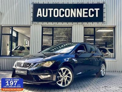 Occasion Seat Leon FR 125 PK (91 kW) 2015 Zwart Hatchback