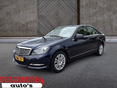 Occasion Mercedes C180 Ambition 156 PK (114 kW) 2013 Blauw (metallic) Sedan