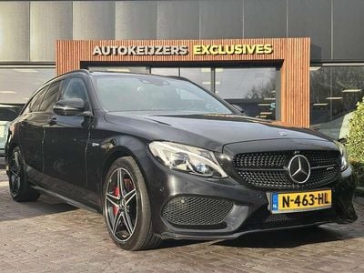 Occasion Mercedes C43 AMG AMG 367 PK (269 kW) 2016 Zwart Stationwagen