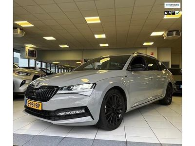 Grijs Occasion 2023 Skoda Superb Business Line Stationwagen | € 25.900