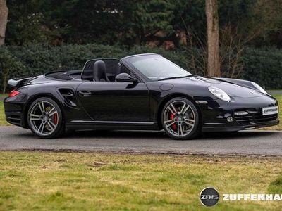 Occasion Porsche 997 Turbo Chrono 500 PK (367 kW) 2010 Zwart Cabriolet