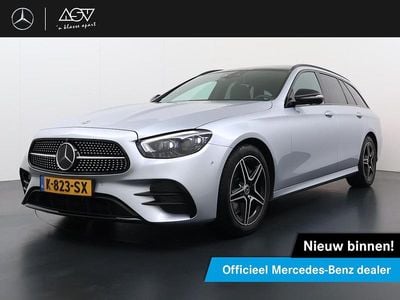 Grijs Gebruikt 2021 Mercedes E200 Business Stationwagen | € 39.880 (Eerlijke prijs)