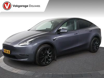 Occasion Tesla Model Y Long Range AWD 378 kW (514 PK) 2021 Grijs SUV
