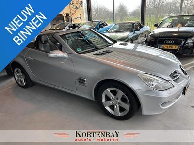 tweedehands Mercedes SLK200 K. Vol Leder Airscarf Nw APK Zie Fotos!