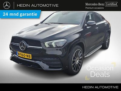 Zwart Occasion 2021 Mercedes GLE350 AMG line Coupé | € 66.900 (Eerlijke prijs)