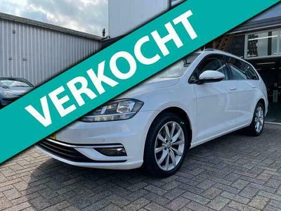 tweedehands VW Golf VII Variant 1.6 TDI Highline led navigatie climate controle cruise controle lm-velgen elektrische pakket pdc incl btw!