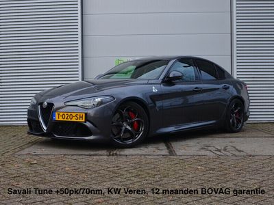 tweedehands Alfa Romeo Giulia 2.9 V6 Quadrifoglio Unieke opties & Accessoires, MARGE rijklaar prijs