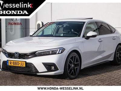 Wit Occasion 2022 Honda Civic Advance Hatchback | € 29.950 (Iets duurder)